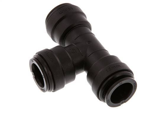 15mm T-Stück Einsteckverschraubung POM NBR FDA