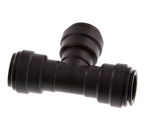18mm Tee Push-in Fitting POM NBR FDA