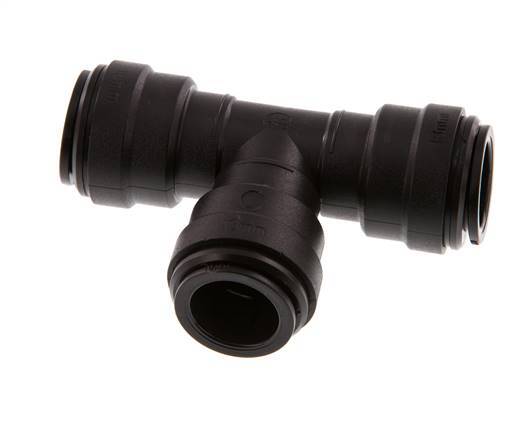 18mm T-Stück Einsteckverschraubung POM NBR FDA