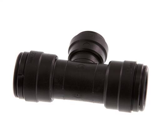 15mm x 22mm T-Stück Steckverschraubung POM NBR FDA