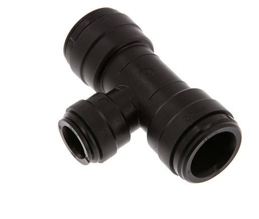 15mm x 22mm T-Stück Steckverschraubung POM NBR FDA