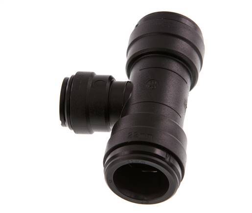 15mm x 22mm T-Stück Steckverschraubung POM NBR FDA