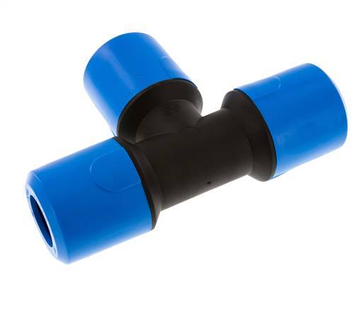 32mm T-Stück Steckverschraubung PA 66 NBR