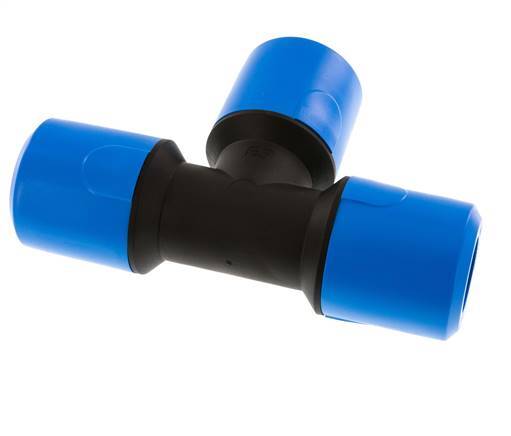 32mm T-Stück Steckverschraubung PA 66 NBR