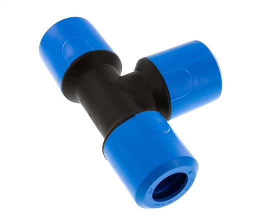 32mm T-Stück Steckverschraubung PA 66 NBR