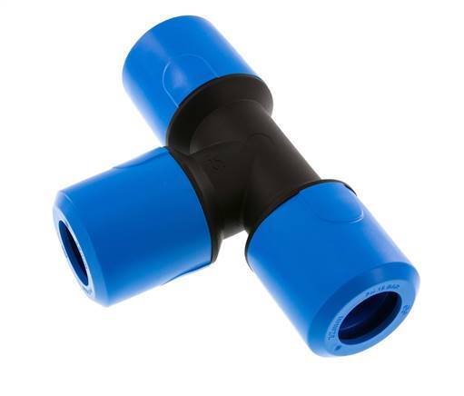 32mm T-Stück Steckverschraubung PA 66 NBR
