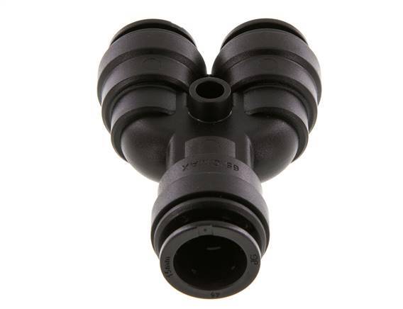 15mm Y-Steckverschraubung POM NBR FDA