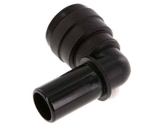 22mm x 90deg 90Grad Winkel-Steckverschraubung mit Steckanschluss PA 66 NBR