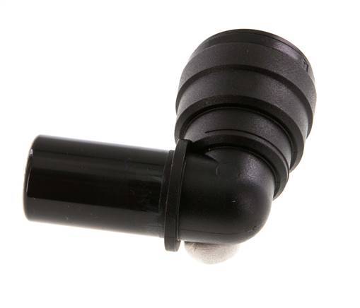 22mm x 90deg 90Grad Winkel-Steckverschraubung mit Steckanschluss PA 66 NBR