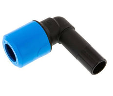 32mm x 90deg 90Grad Winkel-Steckverschraubung mit Steckanschluss PA 66 NBR