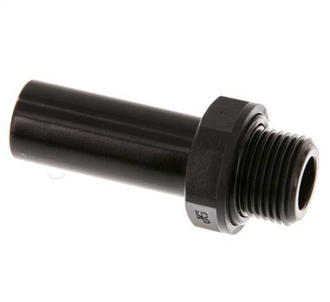 15mm x G3/8'' Plug-in Fitting with Male Threads POM NBR [2 Pieces]