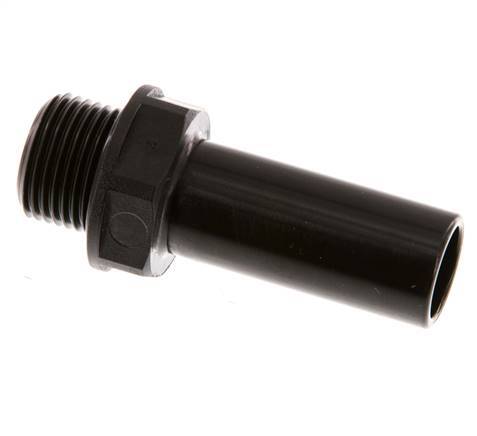 15mm x G3/8'' Steckverschraubung mit Außengewinde POM NBR [2 Stück]
