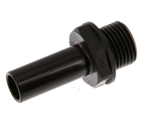 15mm x G1/2'' Steckverschraubung mit Außengewinde POM NBR [2 Stück]