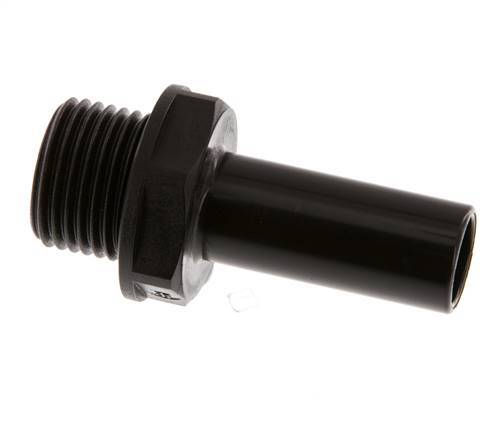 15mm x G1/2'' Steckverschraubung mit Außengewinde POM NBR [2 Stück]