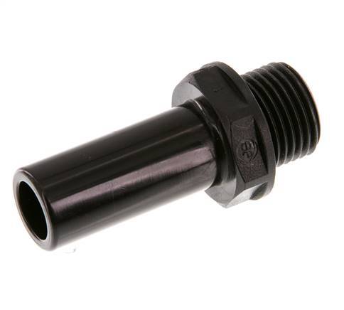 18mm x G1/2'' Steckverschraubung mit Außengewinde POM NBR [2 Stück]