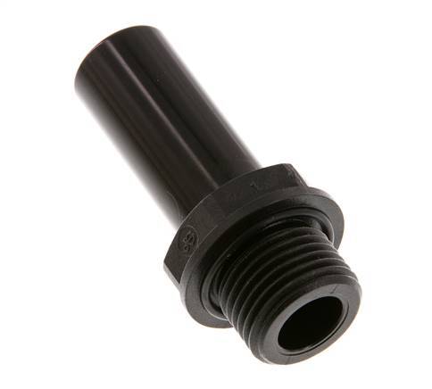 18mm x G1/2'' Steckverschraubung mit Außengewinde POM NBR [2 Stück]