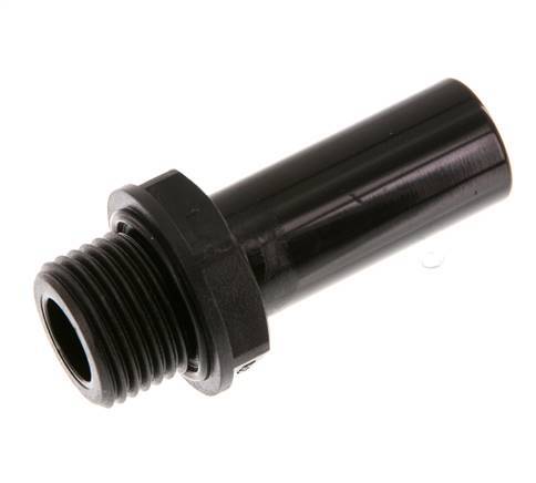 18mm x G1/2'' Steckverschraubung mit Außengewinde POM NBR [2 Stück]