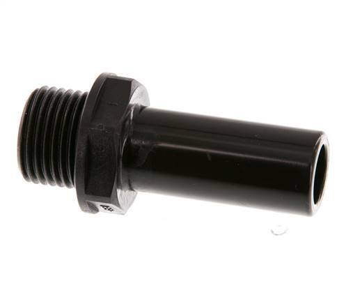 18mm x G1/2'' Steckverschraubung mit Außengewinde POM NBR [2 Stück]