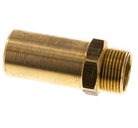 28mm x G3/4'' Steckverschraubung mit Außengewinde Messing NBR