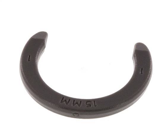 15 mm Spannzangen-Verschlussklemmen für Steckverschraubungen [20 Stück]