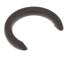 15 mm Spannzangen-Verschlussklemmen für Steckverschraubungen [20 Stück]