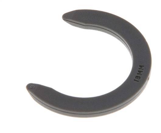 18 mm Spannzangen-Verschlussklemmen für Steckverschraubungen [20 Stück]