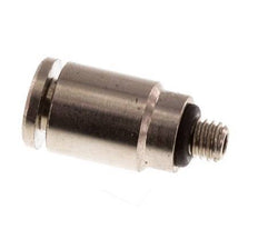 3mm x M 3 Steckverschraubung mit Außengewinde Messing NBR [2 Stück]