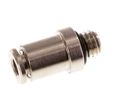 3mm x M 5 Steckverschraubung mit Außengewinde Messing NBR [2 Stück]