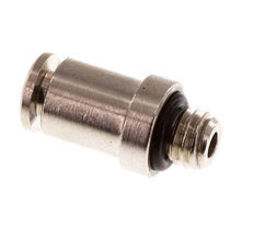 3mm x M 5 Steckverschraubung mit Außengewinde Messing NBR [2 Stück]
