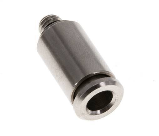 5mm x M 5 Steckverschraubung mit Außengewinde Messing NBR [2 Stück]