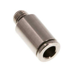 6mm x M 7 Steckverschraubung mit Außengewinde Messing NBR [5 Stück]