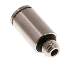 6mm x M 7 Steckverschraubung mit Außengewinde Messing NBR [5 Stück]