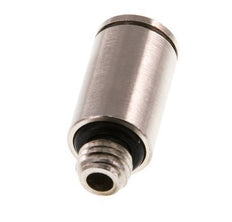6mm x M 7 Steckverschraubung mit Außengewinde Messing NBR [5 Stück]
