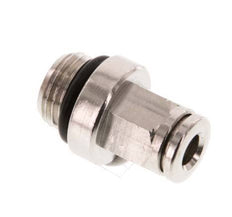 4mm x M 10 x 1 Steckverschraubung mit Außengewinde Messing NBR [2 Stück]
