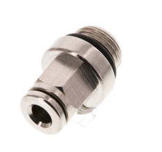 4mm x M 10 x 1 Steckverschraubung mit Außengewinde Messing NBR [2 Stück]