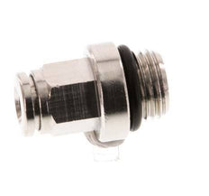 4mm x M 10 x 1 Steckverschraubung mit Außengewinde Messing NBR [2 Stück]