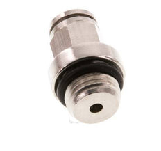 4mm x M 10 x 1 Steckverschraubung mit Außengewinde Messing NBR [2 Stück]