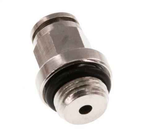 4mm x G1/8'' Push-in Fitting with Male Threads Brass NBR [5 Pieces]