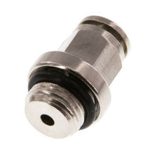 4mm x G1/8'' Steckverschraubung mit Außengewinde Messing NBR [5 Stück]