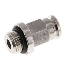 5mm x G1/8'' Steckverschraubung mit Außengewinde Messing NBR [2 Stück]