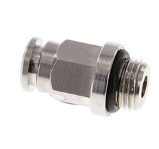 5mm x G1/8'' Steckverschraubung mit Außengewinde Messing NBR [2 Stück]