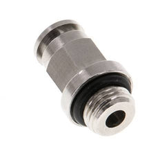 5mm x G1/8'' Steckverschraubung mit Außengewinde Messing NBR [2 Stück]