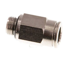 8mm x G1/8'' Steckverschraubung mit Außengewinde Messing NBR [5 Stück]