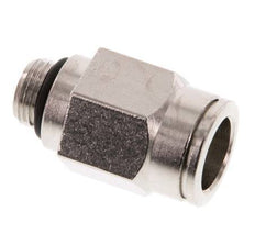 10mm x G1/8'' Steckverschraubung mit Außengewinde Messing NBR [2 Stück]