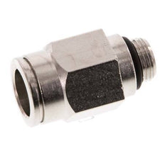10mm x G1/8'' Steckverschraubung mit Außengewinde Messing NBR [2 Stück]
