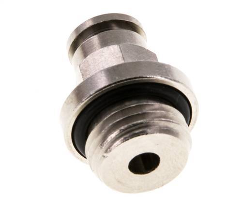 5mm x G1/4'' Steckverschraubung mit Außengewinde Messing NBR [2 Stück]