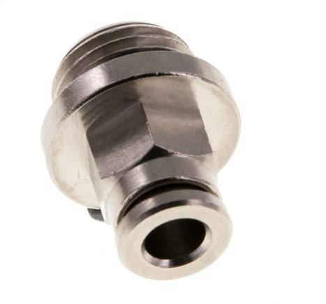 5mm x G1/4'' Steckverschraubung mit Außengewinde Messing NBR [2 Stück]