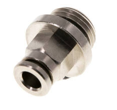 5mm x G1/4'' Steckverschraubung mit Außengewinde Messing NBR [2 Stück]