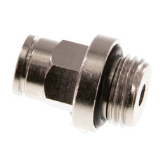 6mm x G1/4'' Steckverschraubung mit Außengewinde Messing NBR [2 Stück]