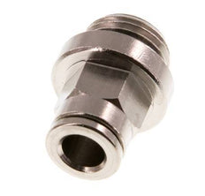 6mm x G1/4'' Steckverschraubung mit Außengewinde Messing NBR [2 Stück]
